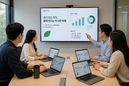 종이 없는 회의 캠페인